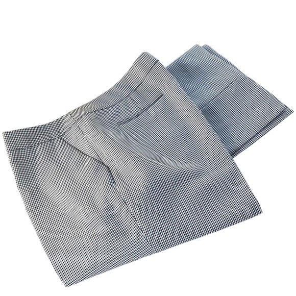Kasper Petite Separates Black & White Small Hounds Tooth Fully Lined Pants 12P - Picture 2 of 10